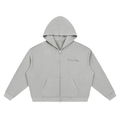 Grey Waffle Zip