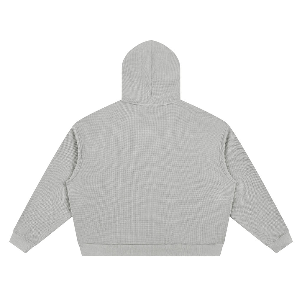 Grey Waffle Zip