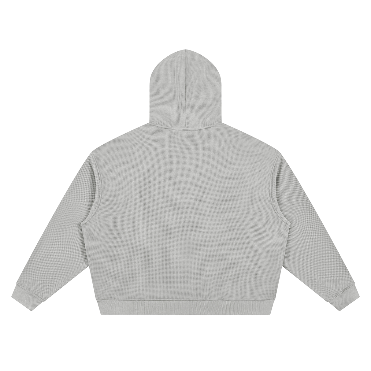 Grey Waffle Zip
