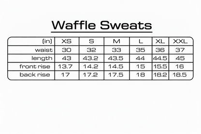 WAFFLE SWEATS